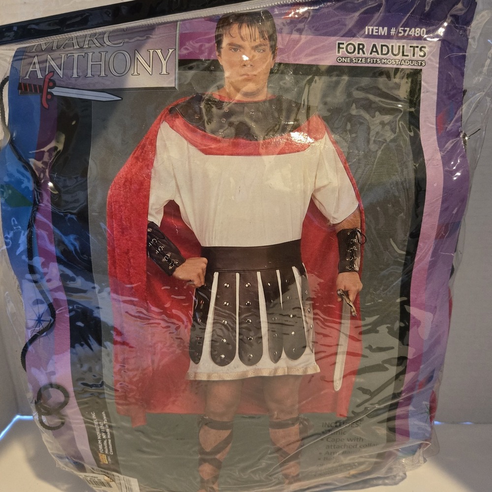 NEW Marc Anthony Roman Halloween Costume‎ Forum Costumania Adult ONE SIZE FITS